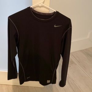 Nike Pro combat black Compression long sleeve Top